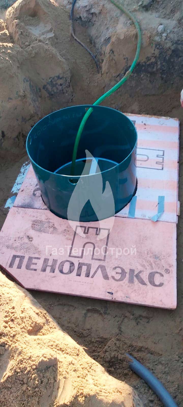 Фото септика установленного в яму